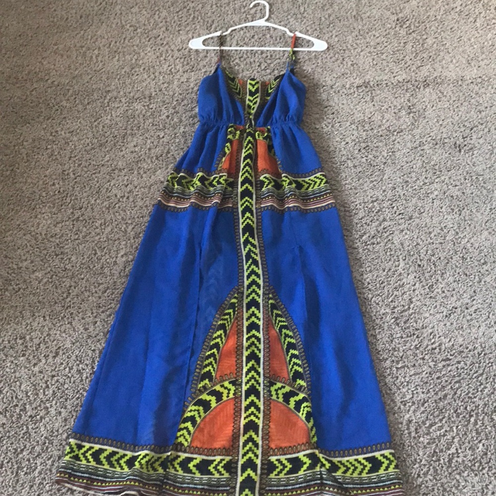 Navy blue dress